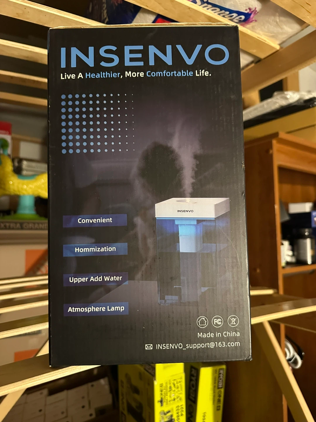 Insenvo Cool Mist Humidifier - 7.5L Capacity, New in Box! - photo 4
