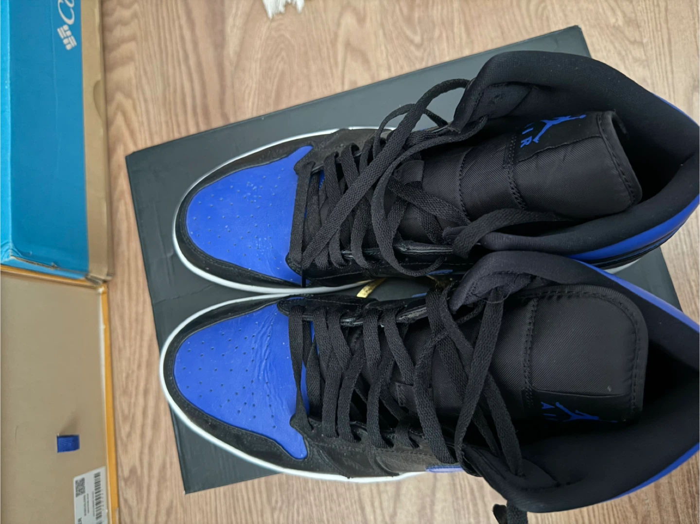 Nike Air Jordan 1 Retro High Hyper Royal Black - photo 3