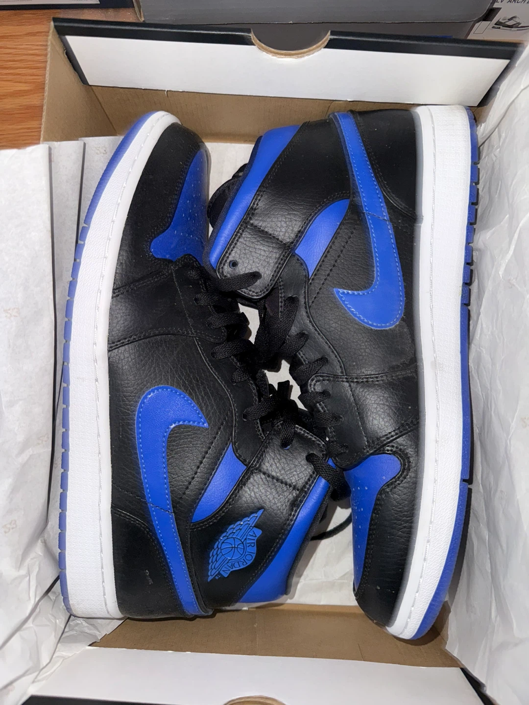 Nike Air Jordan 1 Retro High Hyper Royal Black