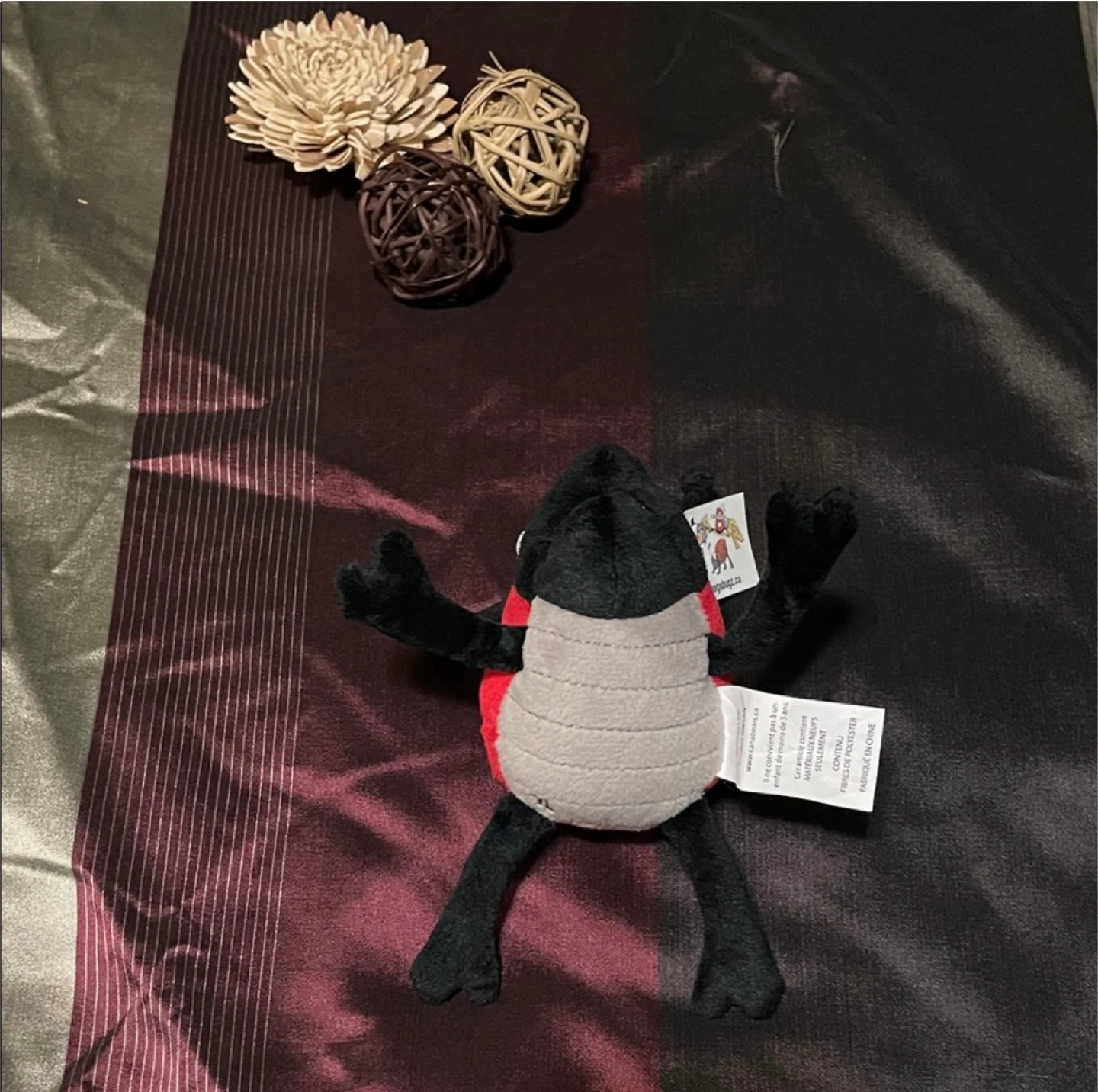 YogaBugz Plush Ladybug Toy🧡 - photo 2
