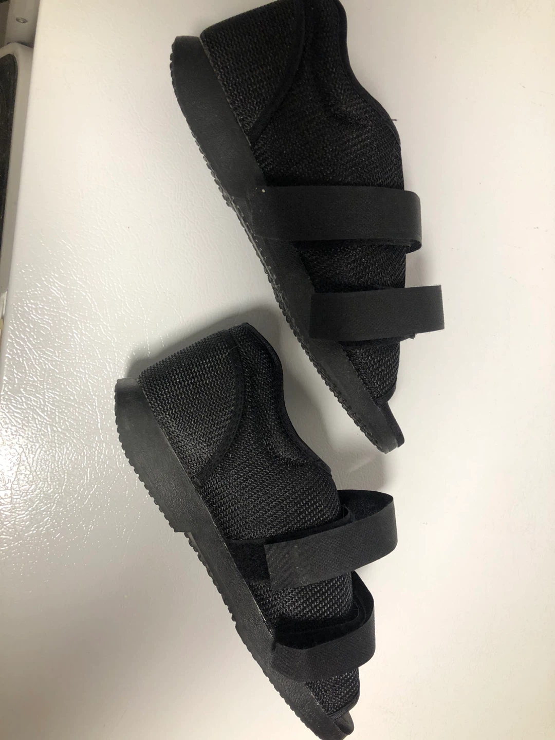 WL Post-Op Shoe - Black, Size WL