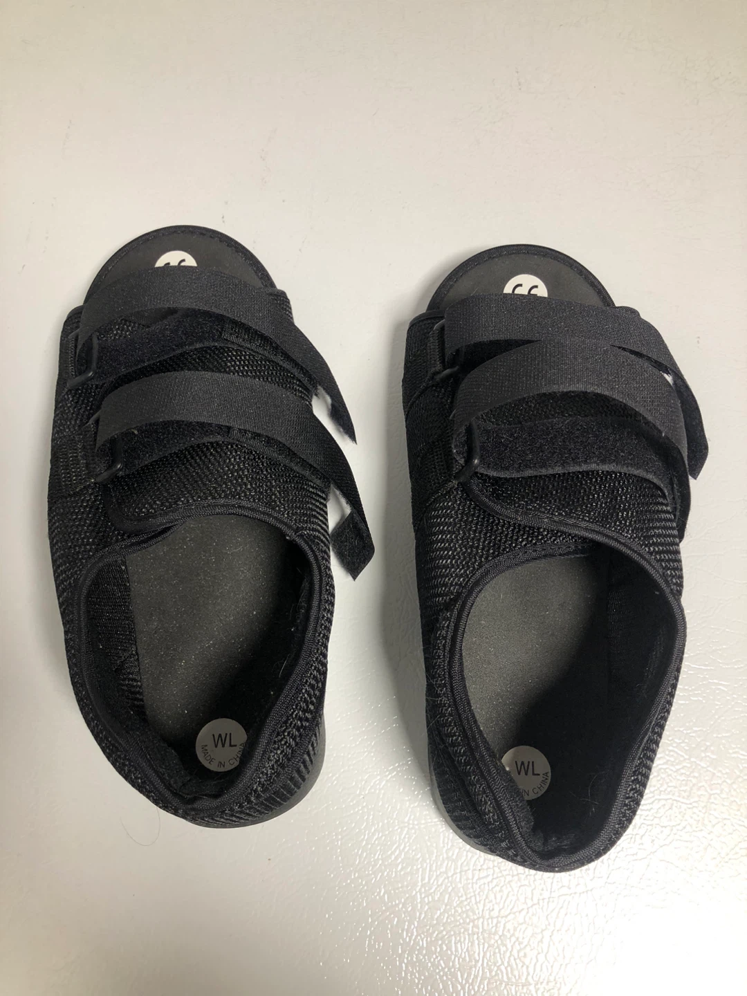 WL Post-Op Shoe - Black, Size WL - photo 2