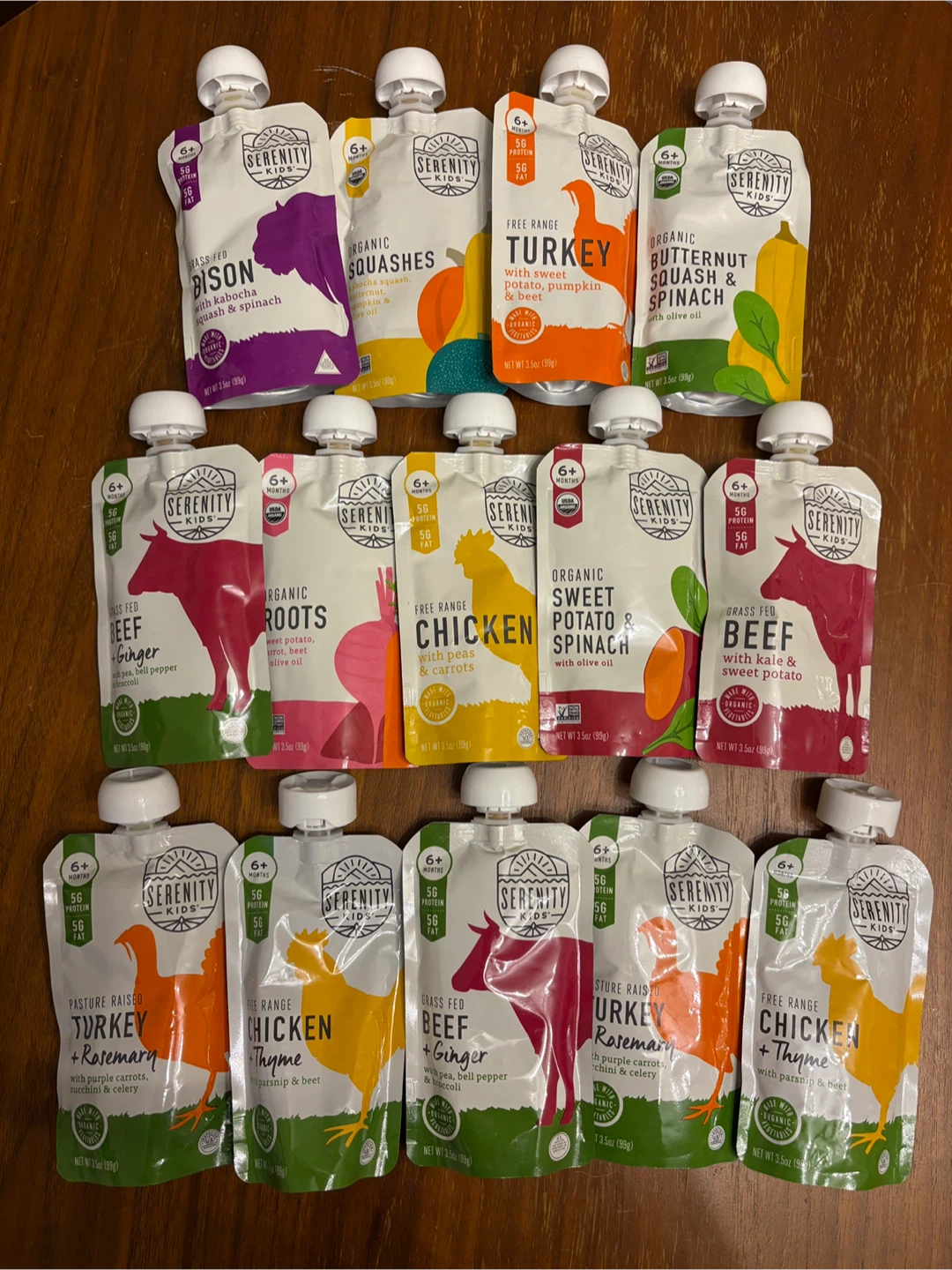 My Serenity Kids Baby Food Pouches 6+ Months
