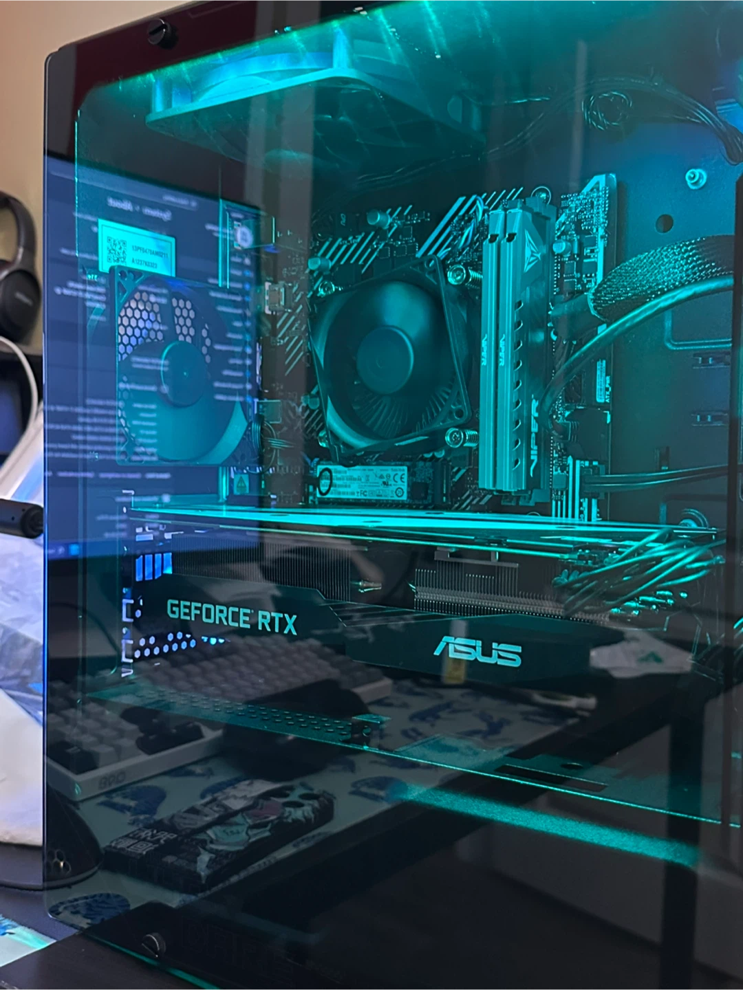 ASUS i7-11th Gen. 32gb RAM - RTX 6gb GPU Gaming PC ! - photo 2