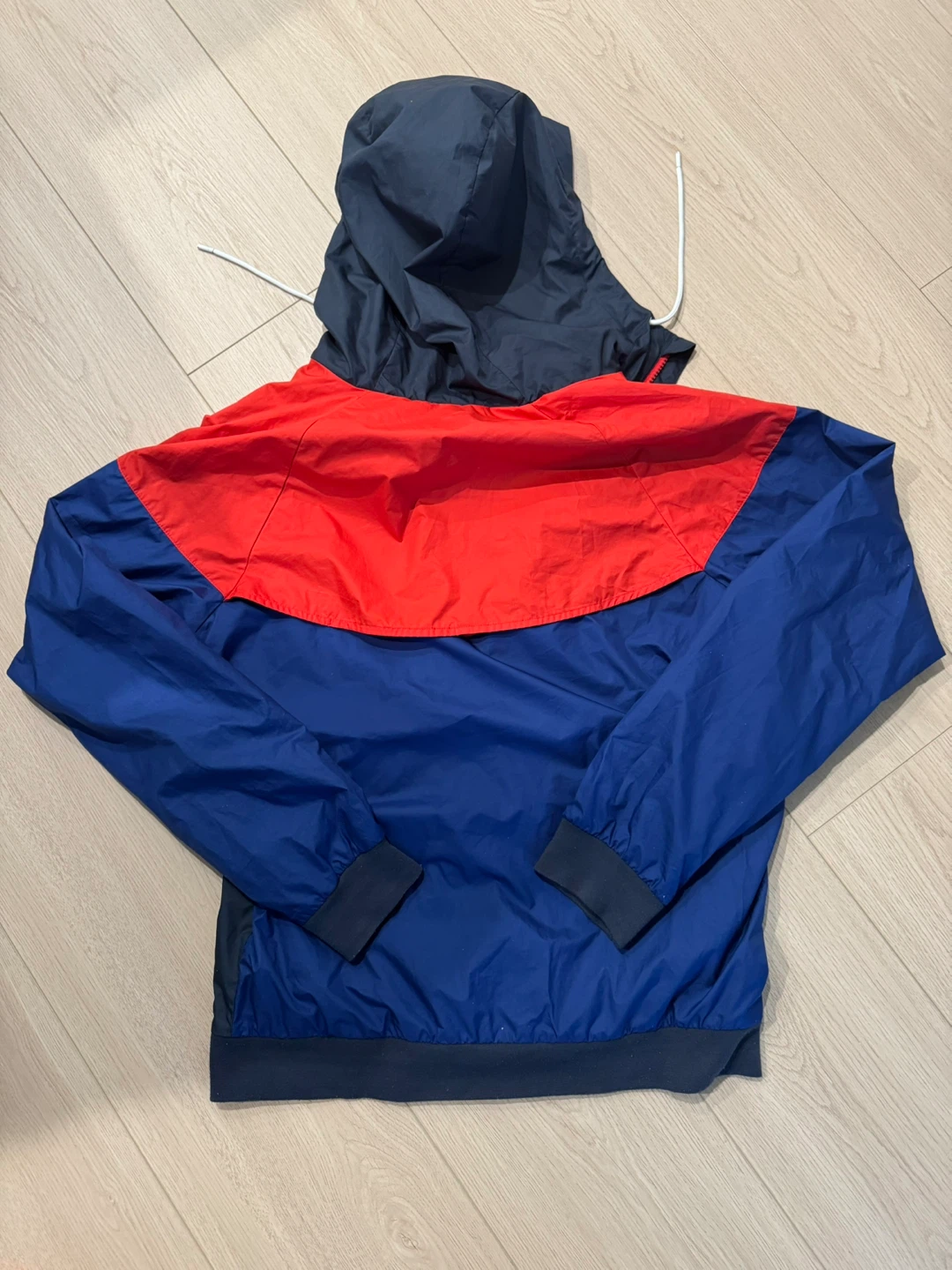 Nike Windbreaker Jacket - Blue & Red size small - photo 3