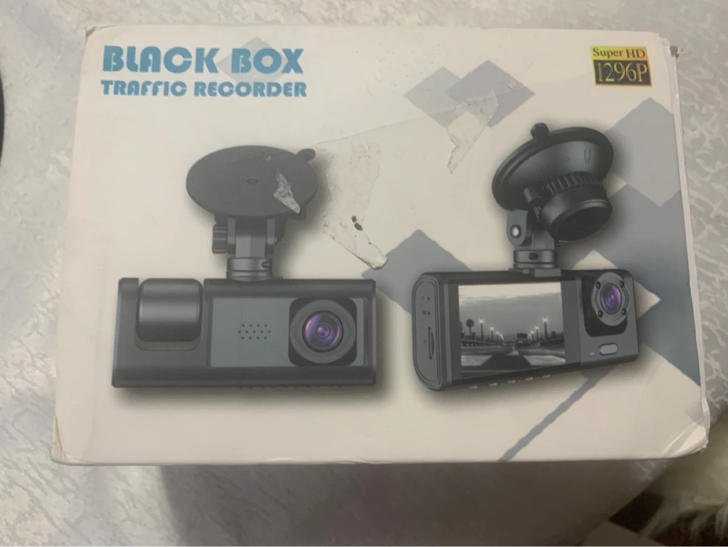 Black Box Traffic Recorder - Rearview Mirror Dual Channel