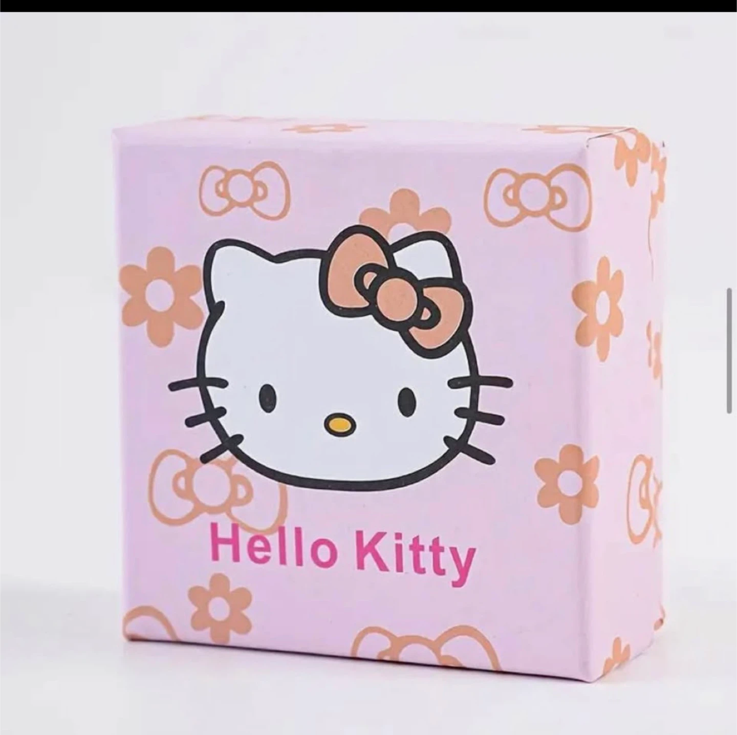 Hello Kitty Silver Bangle Bracelet - photo 2