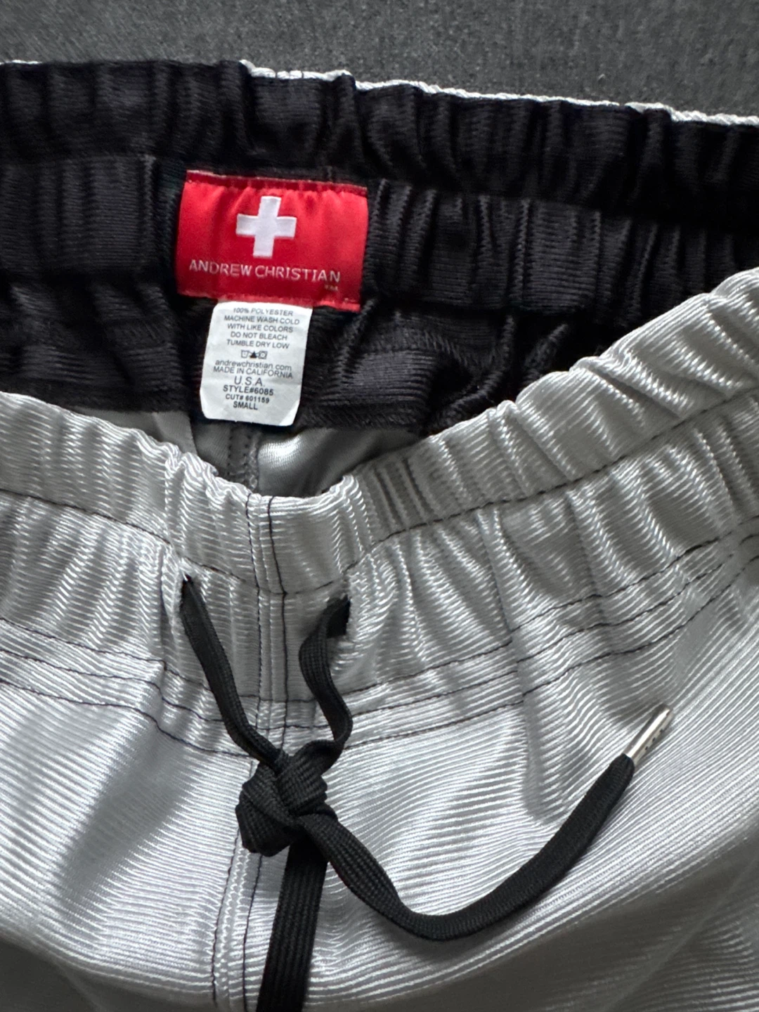 Andrew Christian Varsity Shorts - Size Small - photo 3