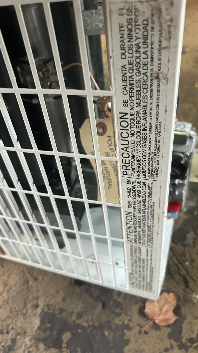 Williams Gas Wall Heater 17x70 - photo 4