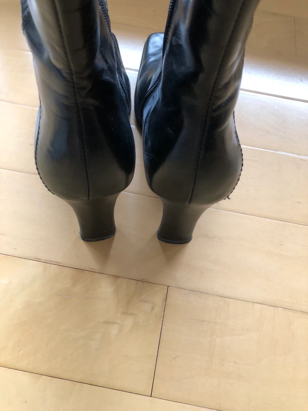Nine West leather boots size 7.5. - photo 4