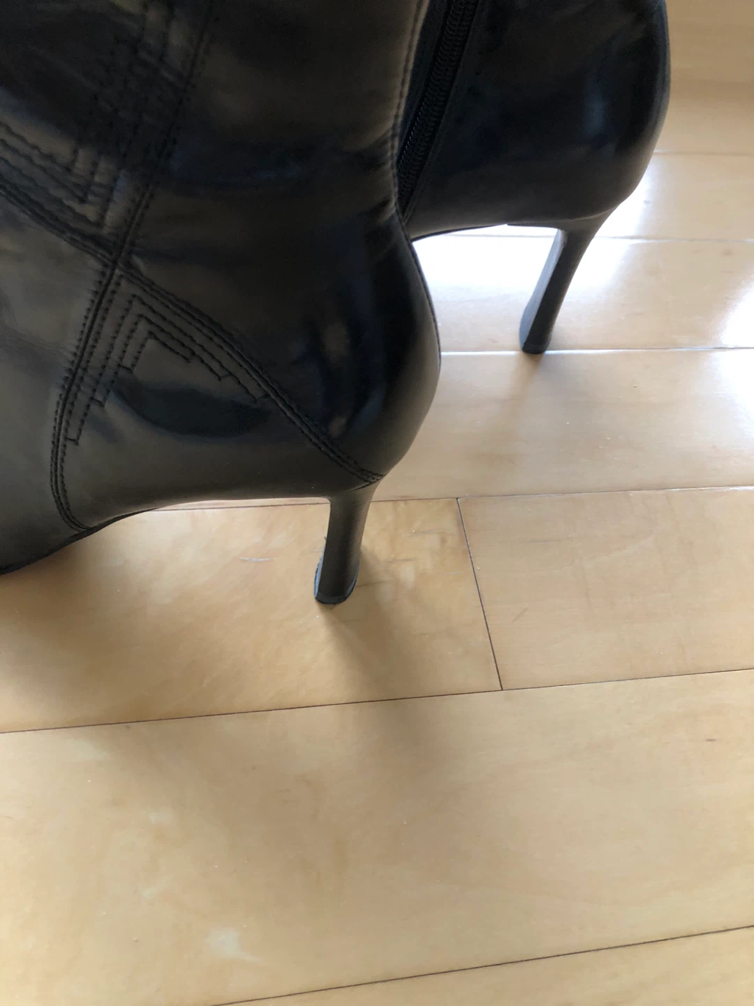Nine West leather boots size 7.5. - photo 3