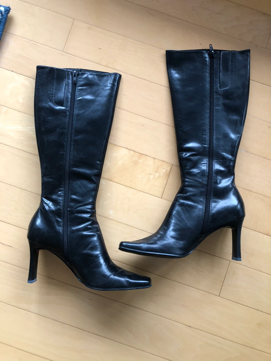 Nine West leather boots size 7.5. - photo 2