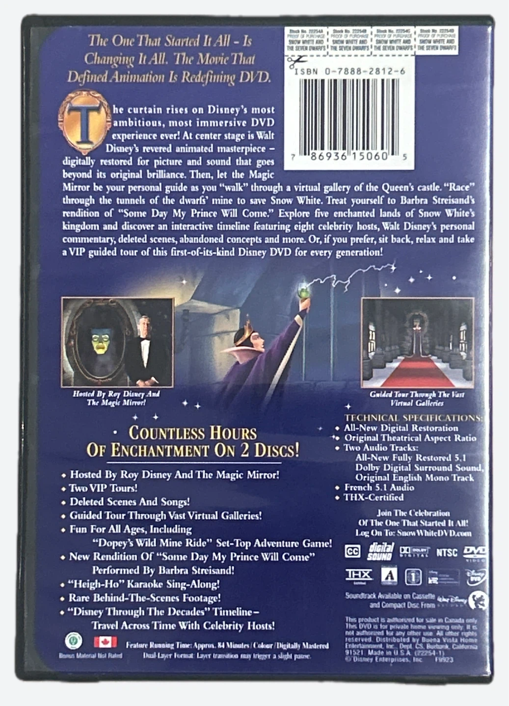 Walt Disney's Snow White and the Seven Dwarfs DVD - photo 2