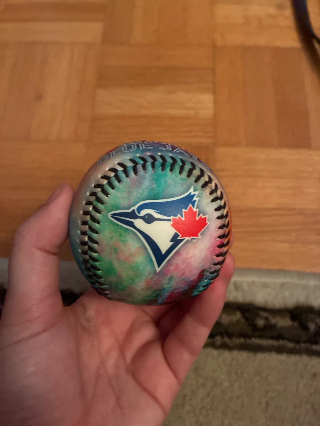 Toronto Blue Jays Rainbow Baseball - photo 2