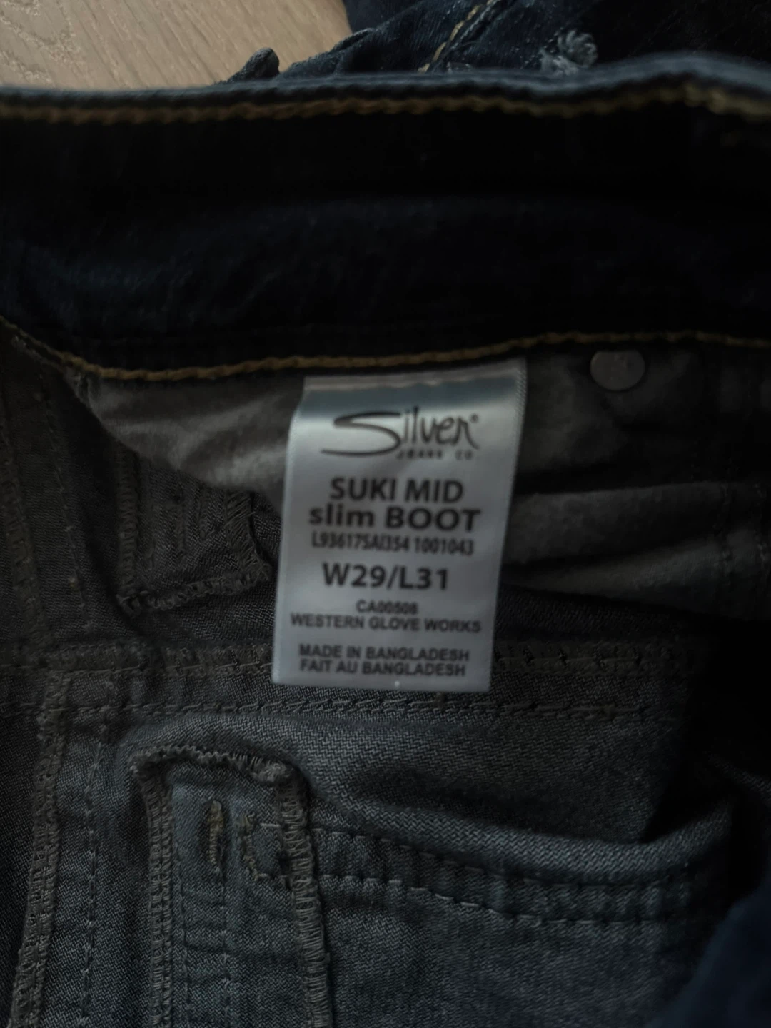 Vintage Silver Jeans Co. Suki Mid Slim Boot Cut W29/L31 - photo 4