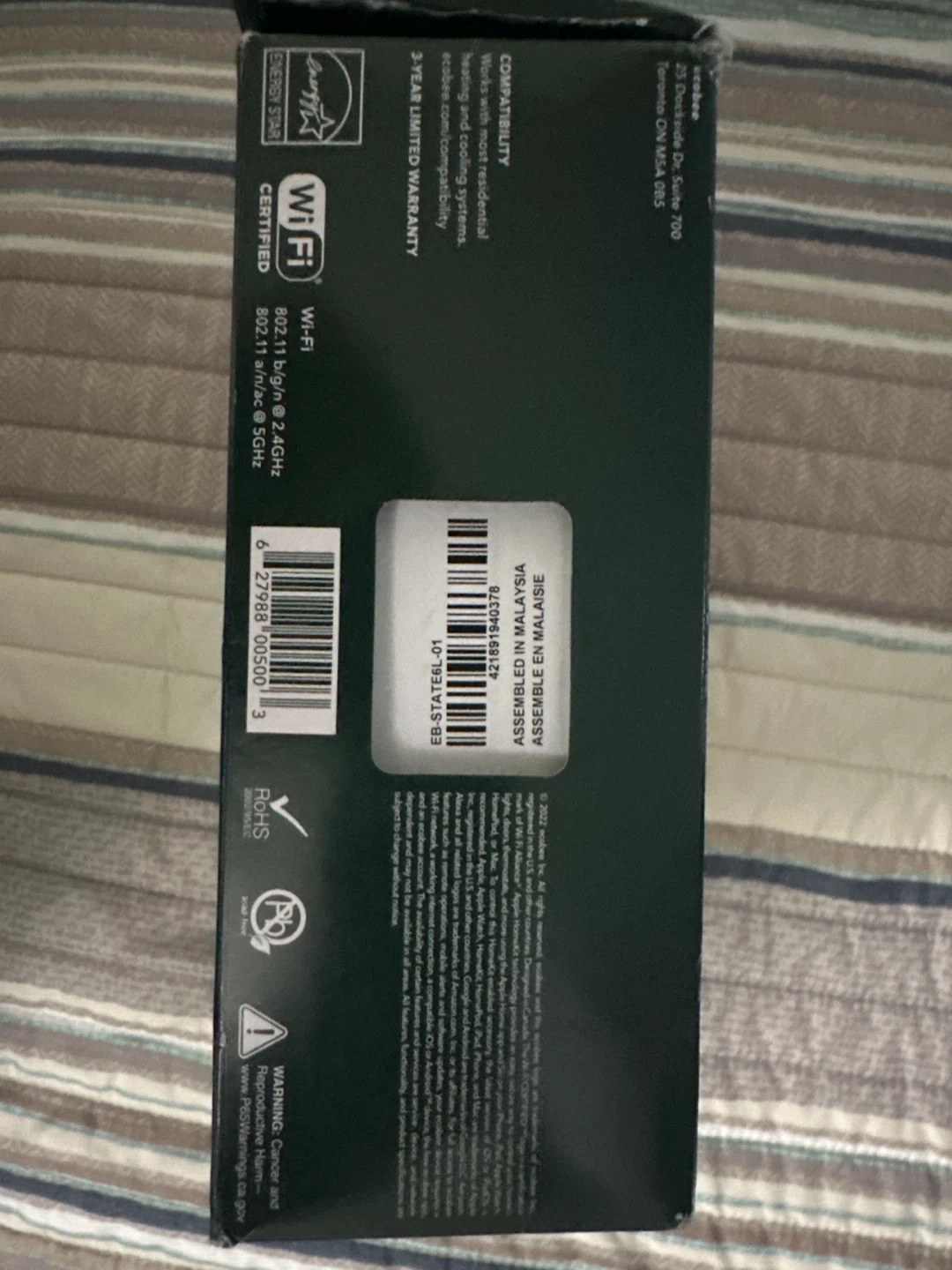 Ecobee Smart Thermostat Enhanced - photo 5