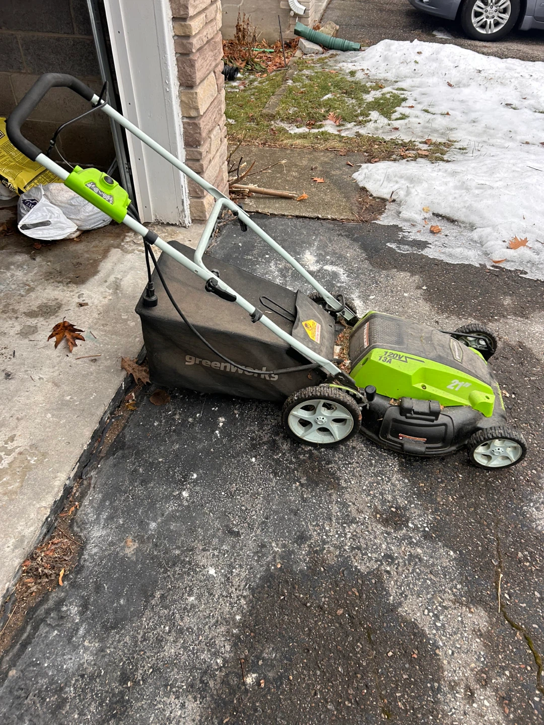 Greenworks 21-inch 120V  Lawn Mower