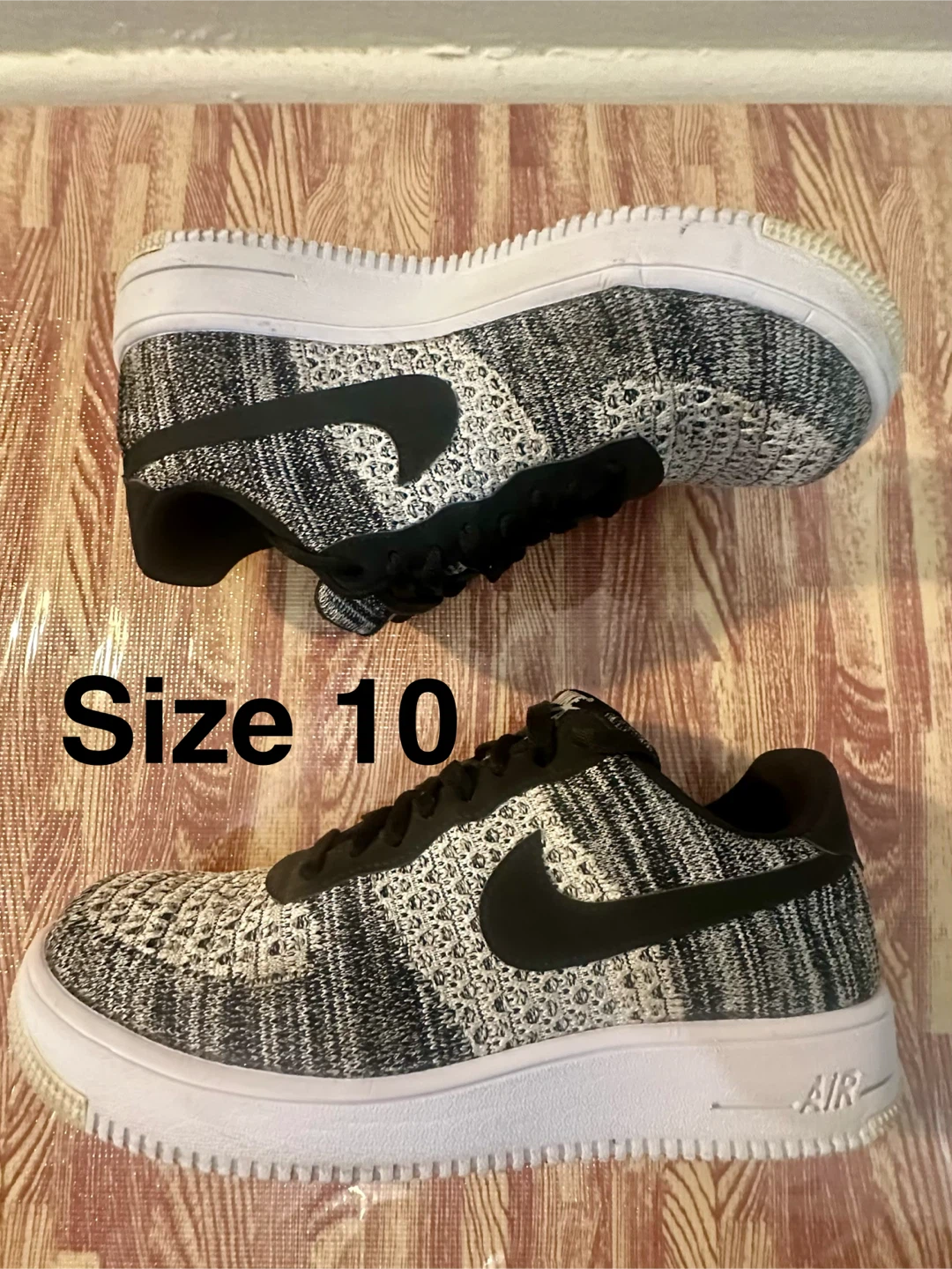 Nike Air Force 1 Flyknit Sneakers - Size 10