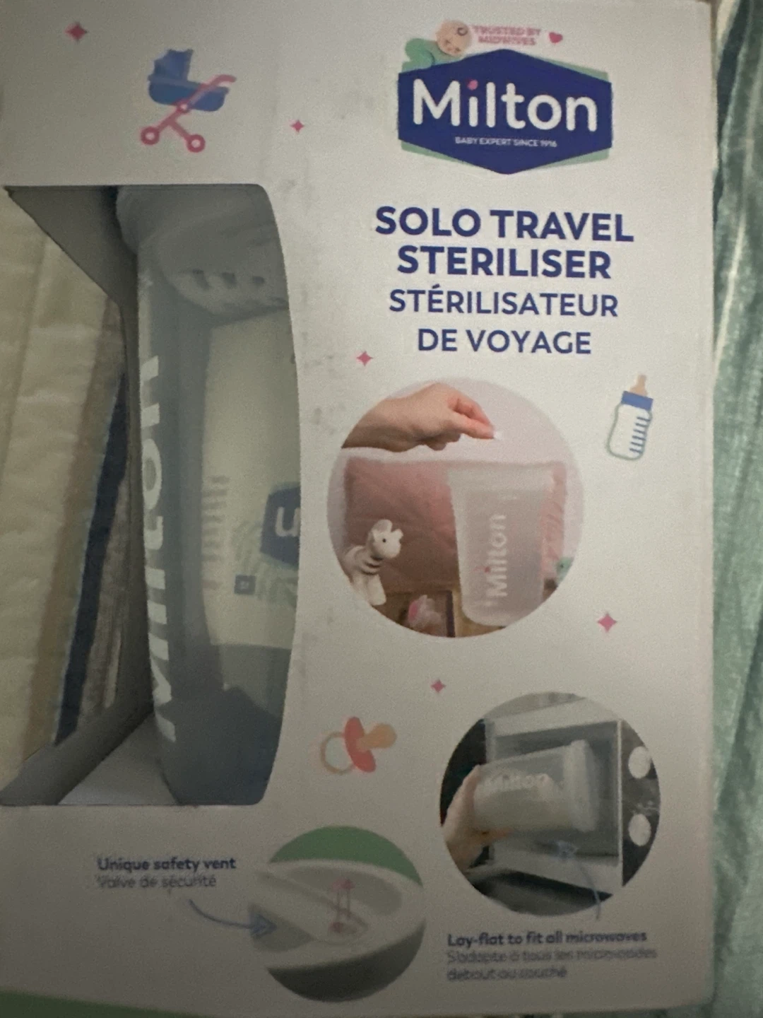 Milton Solo Travel Steriliser - New in Box - photo 2