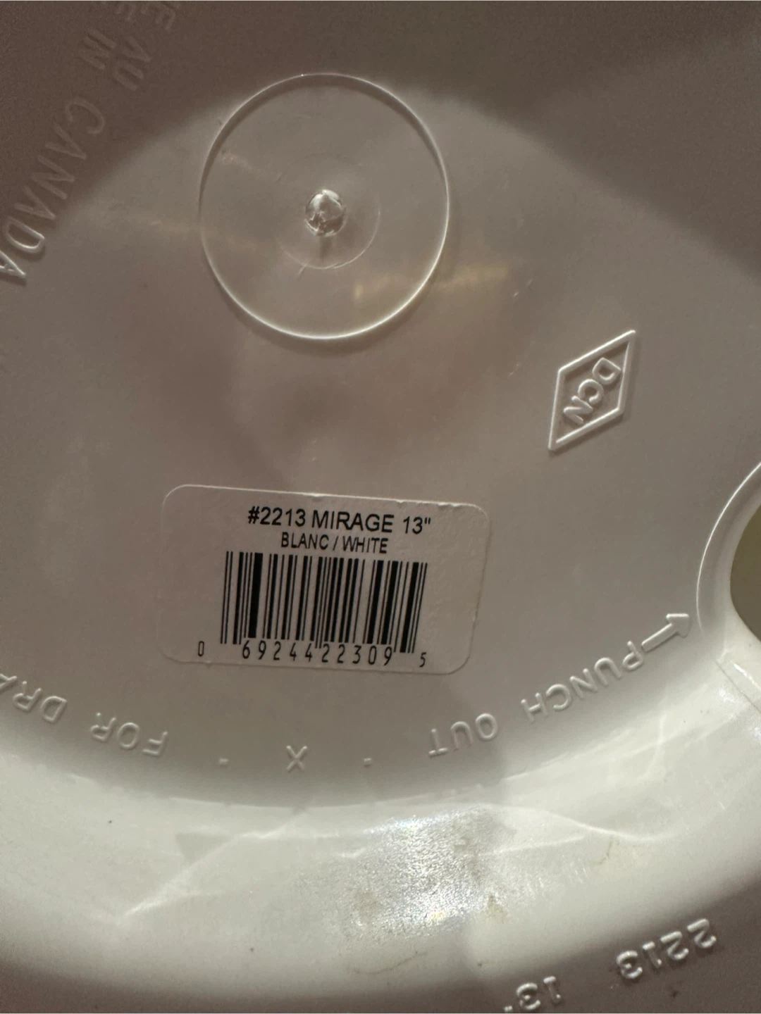 13" White Planter - photo 2