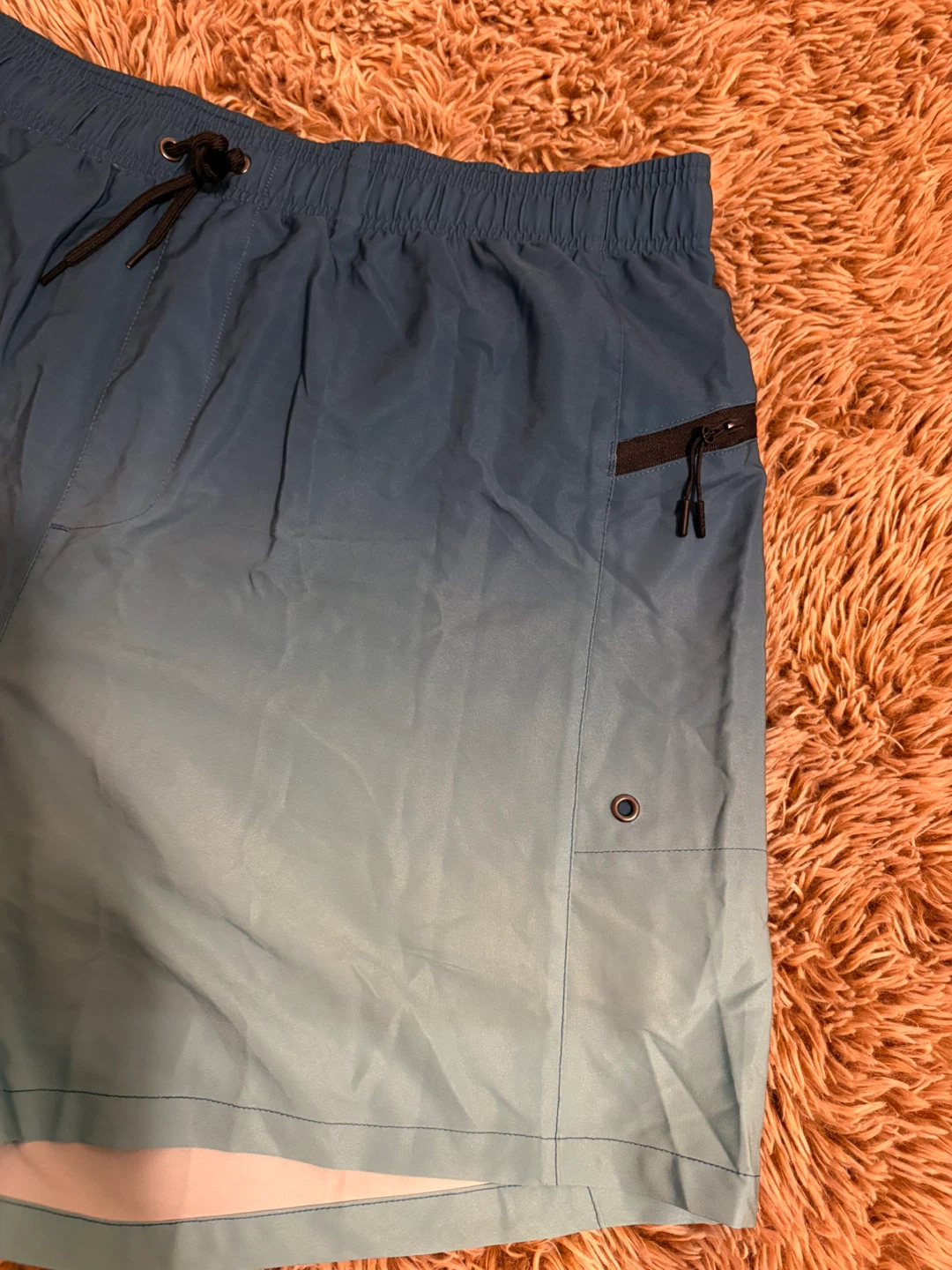 Blue Ombre Swim Trunks - Size XXL - photo 3
