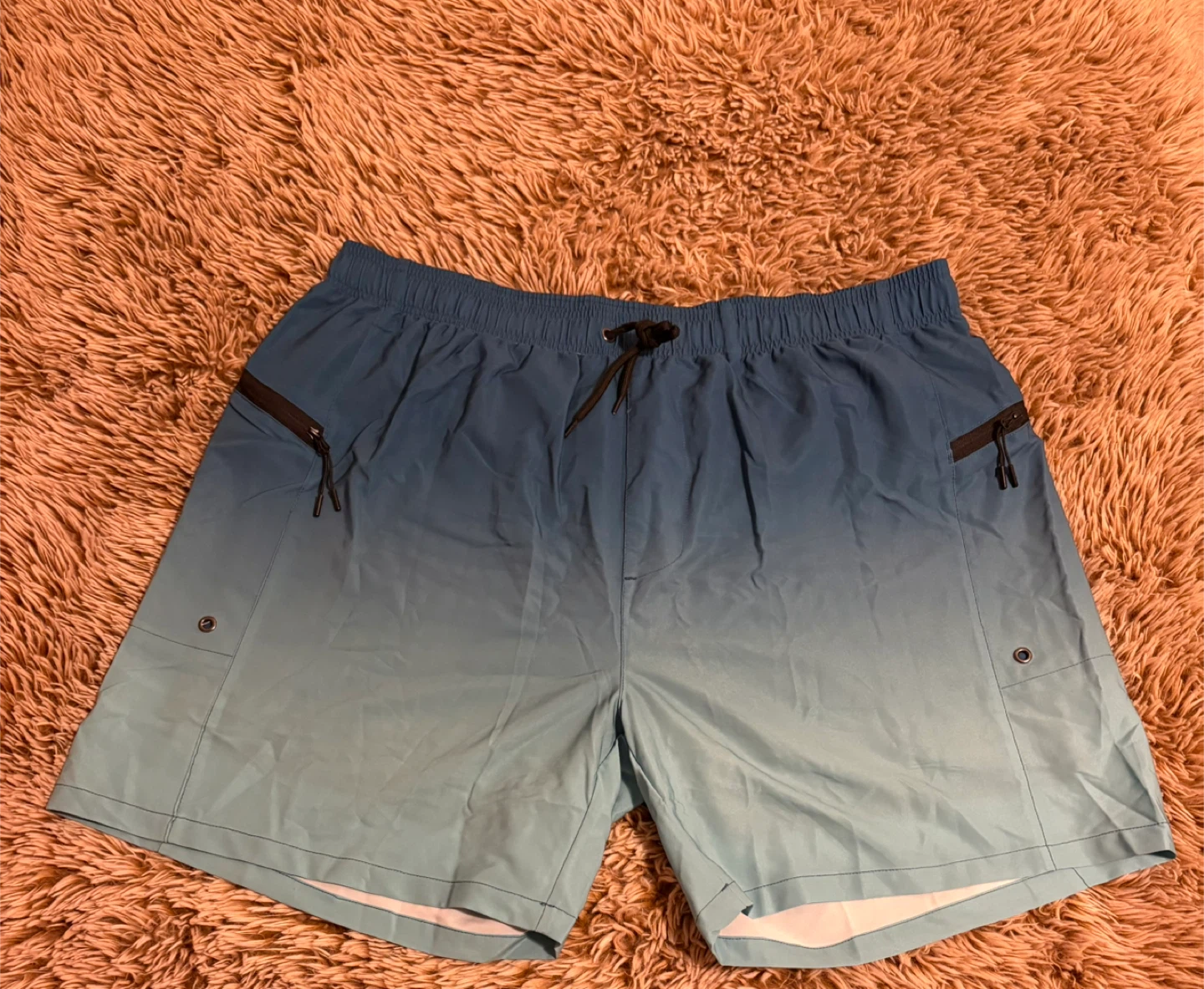 Blue Ombre Swim Trunks - Size XXL - photo 2