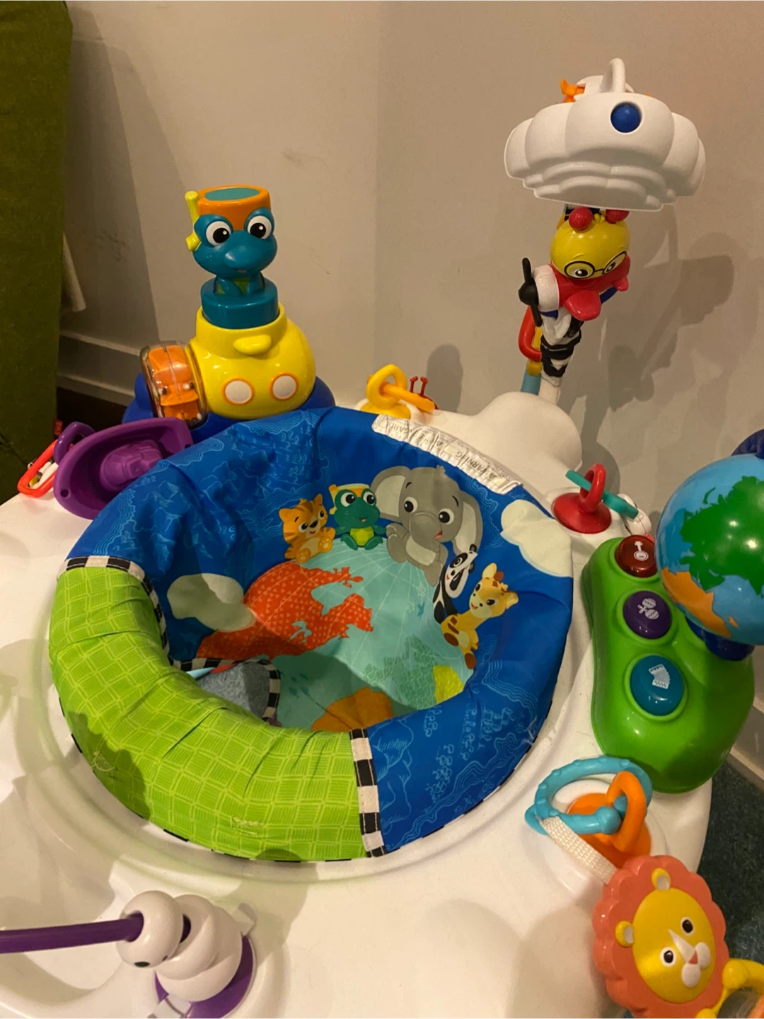 Baby Einstein Around We Grow 4-in-1 Discovery Center Bouncer - photo 4
