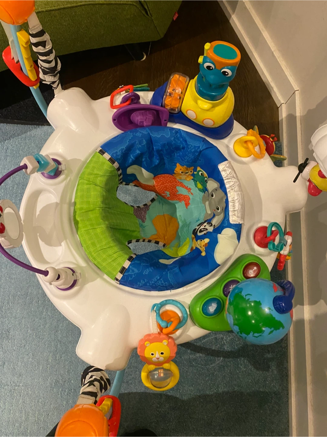Baby Einstein Around We Grow 4-in-1 Discovery Center Bouncer - photo 3