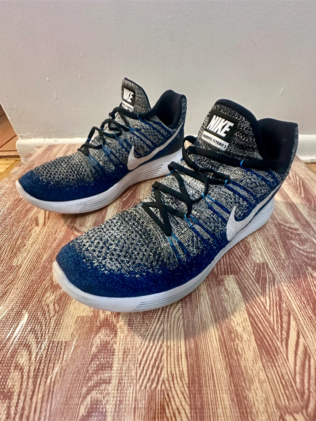 Nike LunarEpic Flyknit 2 Blue, Size 12 - photo 4