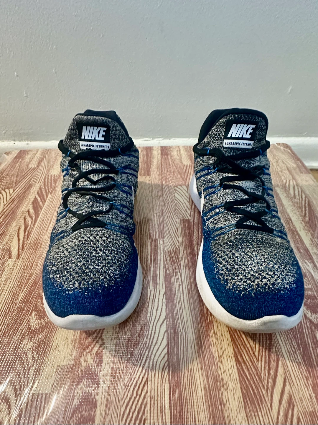 Nike LunarEpic Flyknit 2 Blue, Size 12