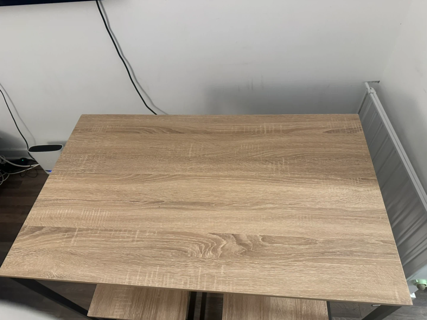 5-Piece Dining Table Set with 4 Stools - photo 2