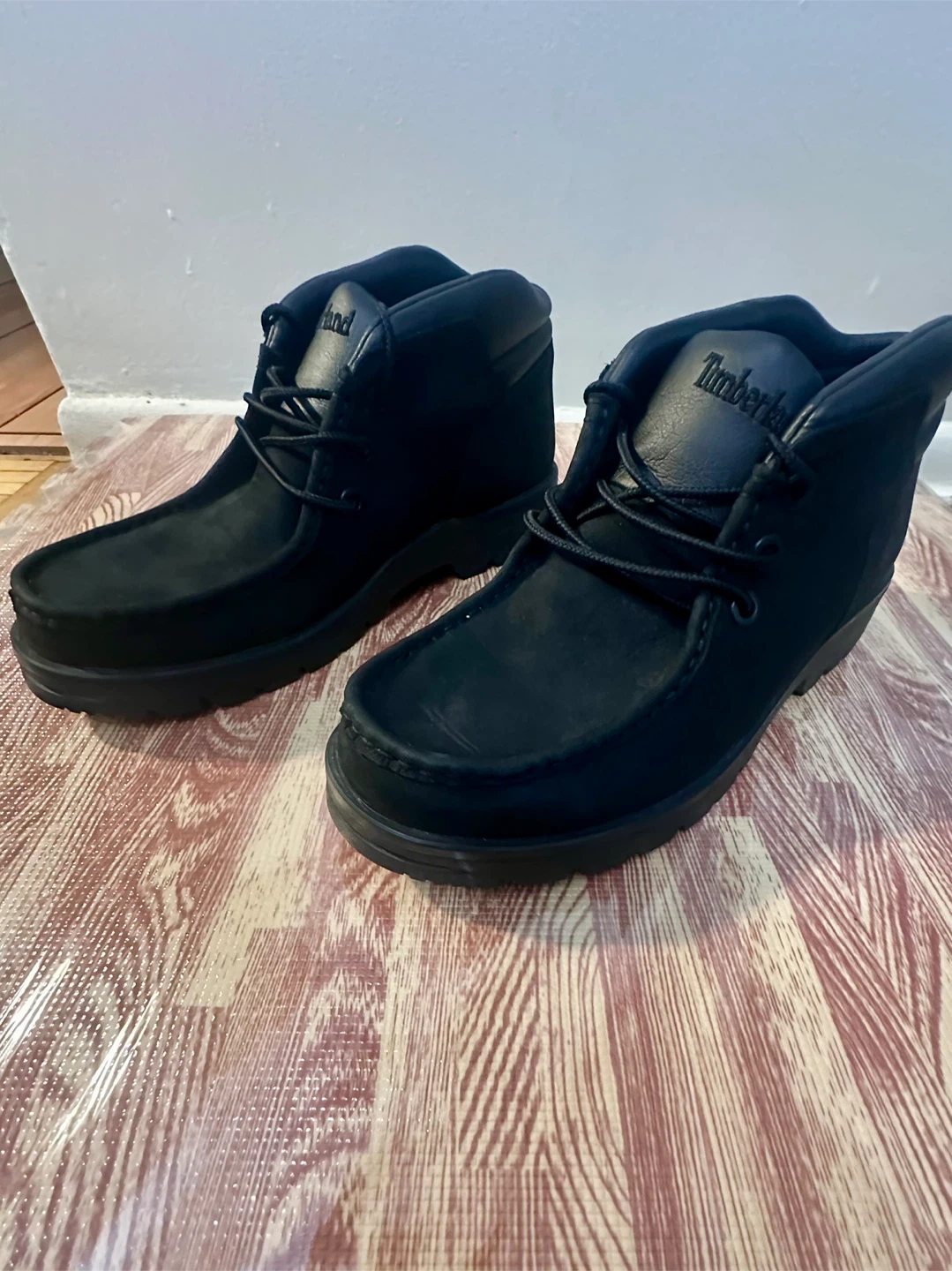 Timberland Black Ankle Boots - Size 8 - photo 2