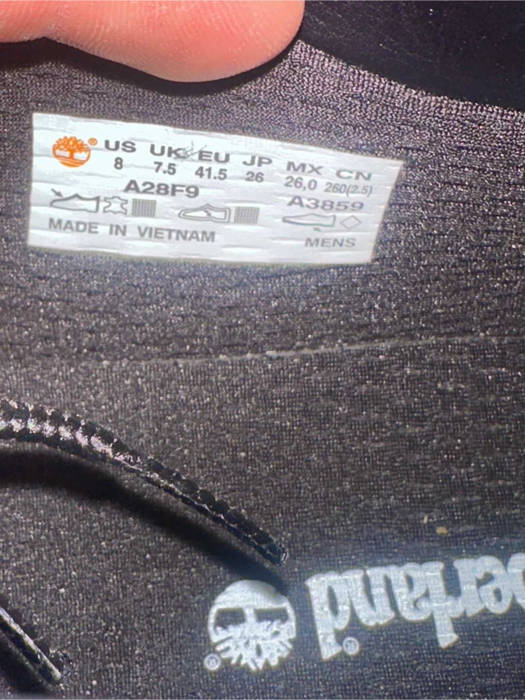 Timberland Black Ankle Boots - Size 8 - photo 4