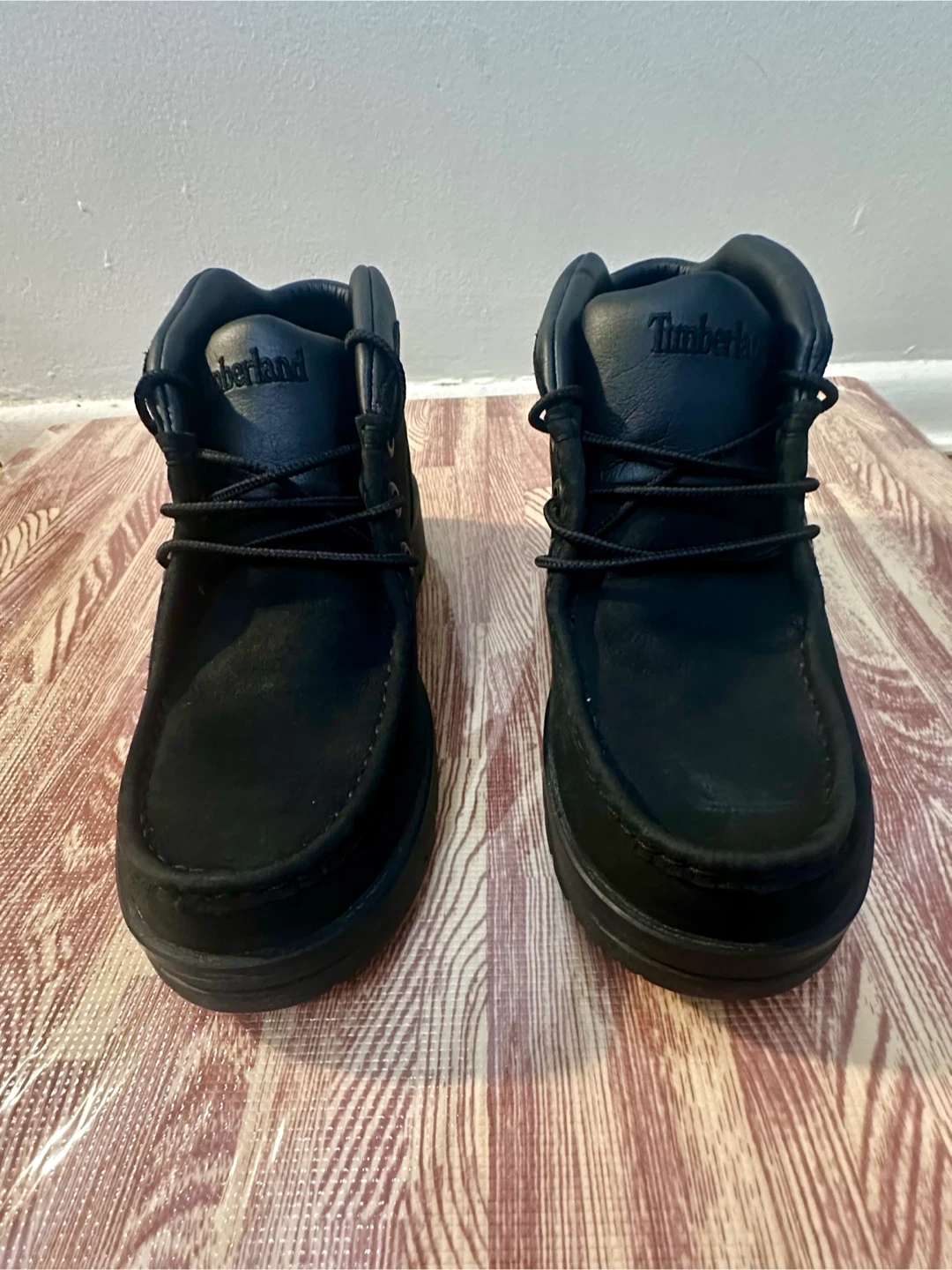 Timberland Black Ankle Boots - Size 8
