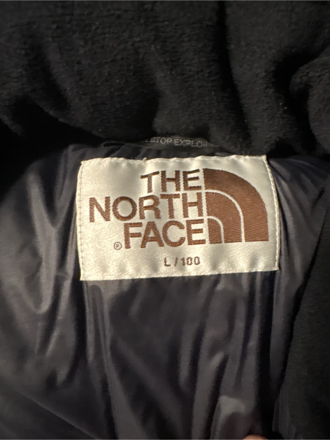 The North Face Black Puffer Jacket - Size L - photo 2
