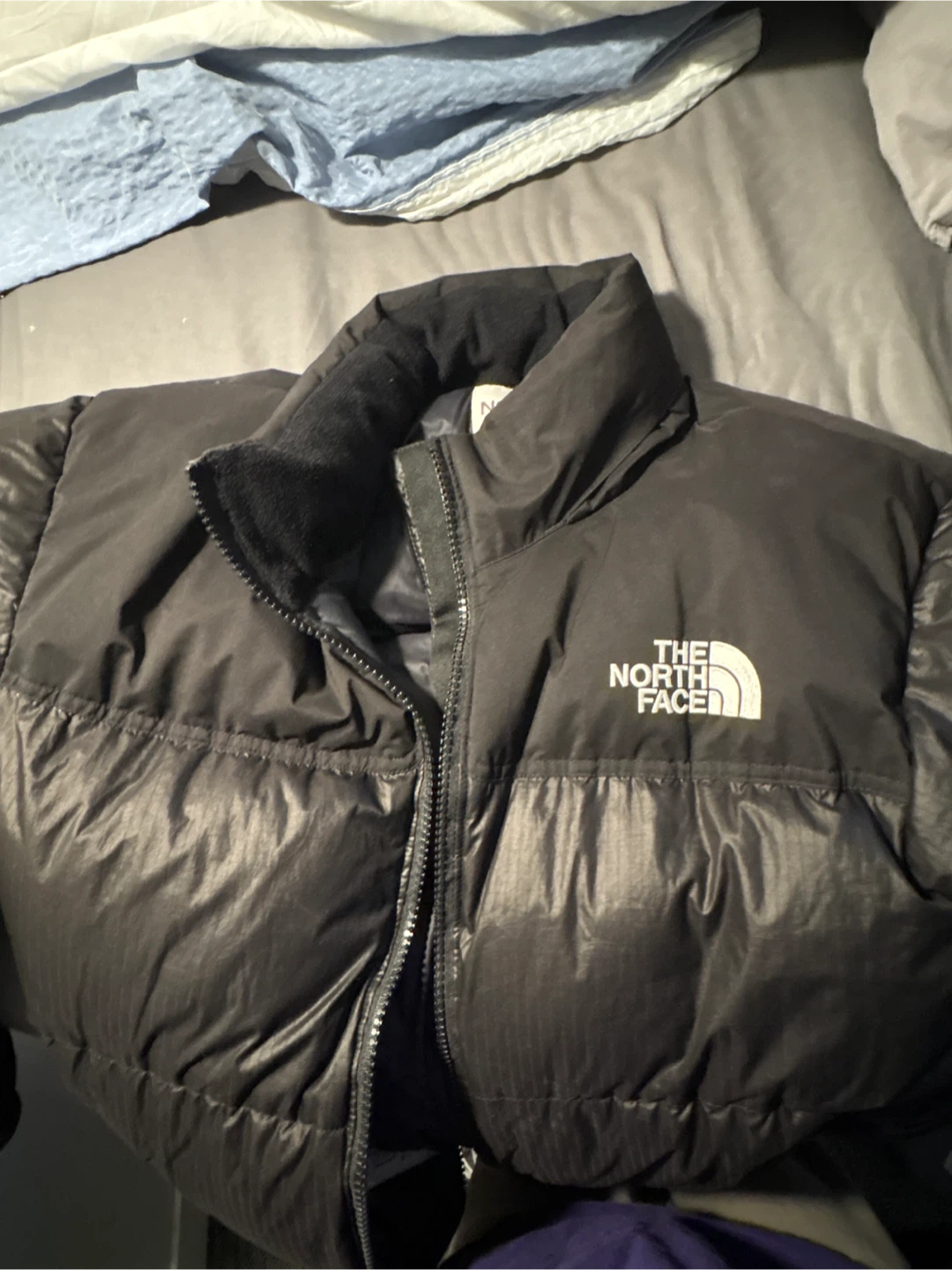 The North Face Black Puffer Jacket - Size L