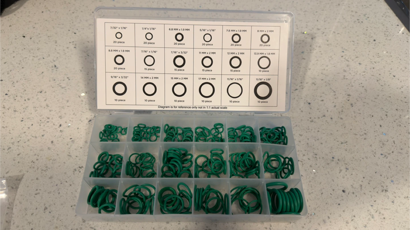 NEIKO O-Ring Assortment SAE & Metric - 270 Piece - photo 3