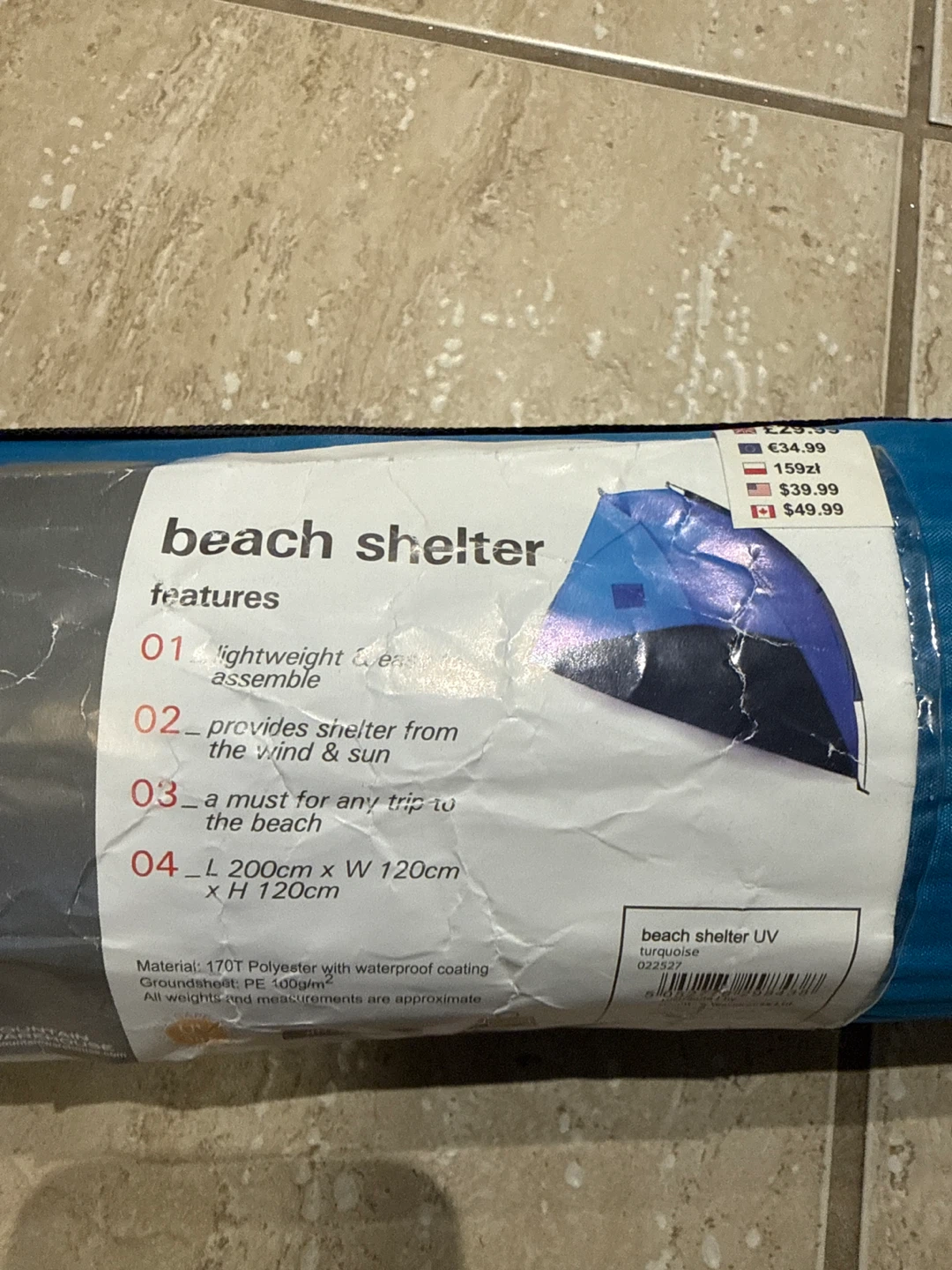 Mountain Warehouse Beach Shelter - New in Bag! - photo 2