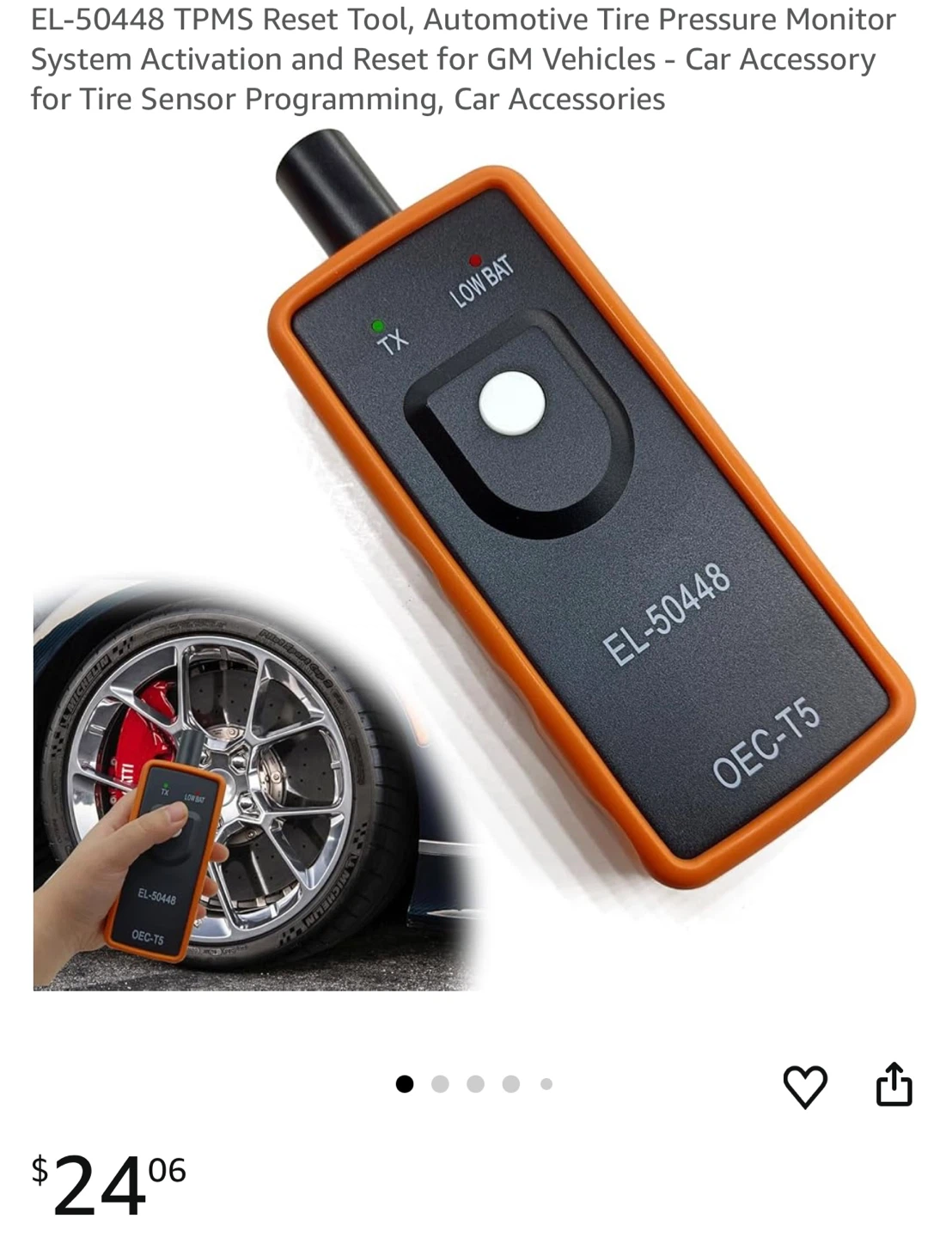TPMS Reset Tool