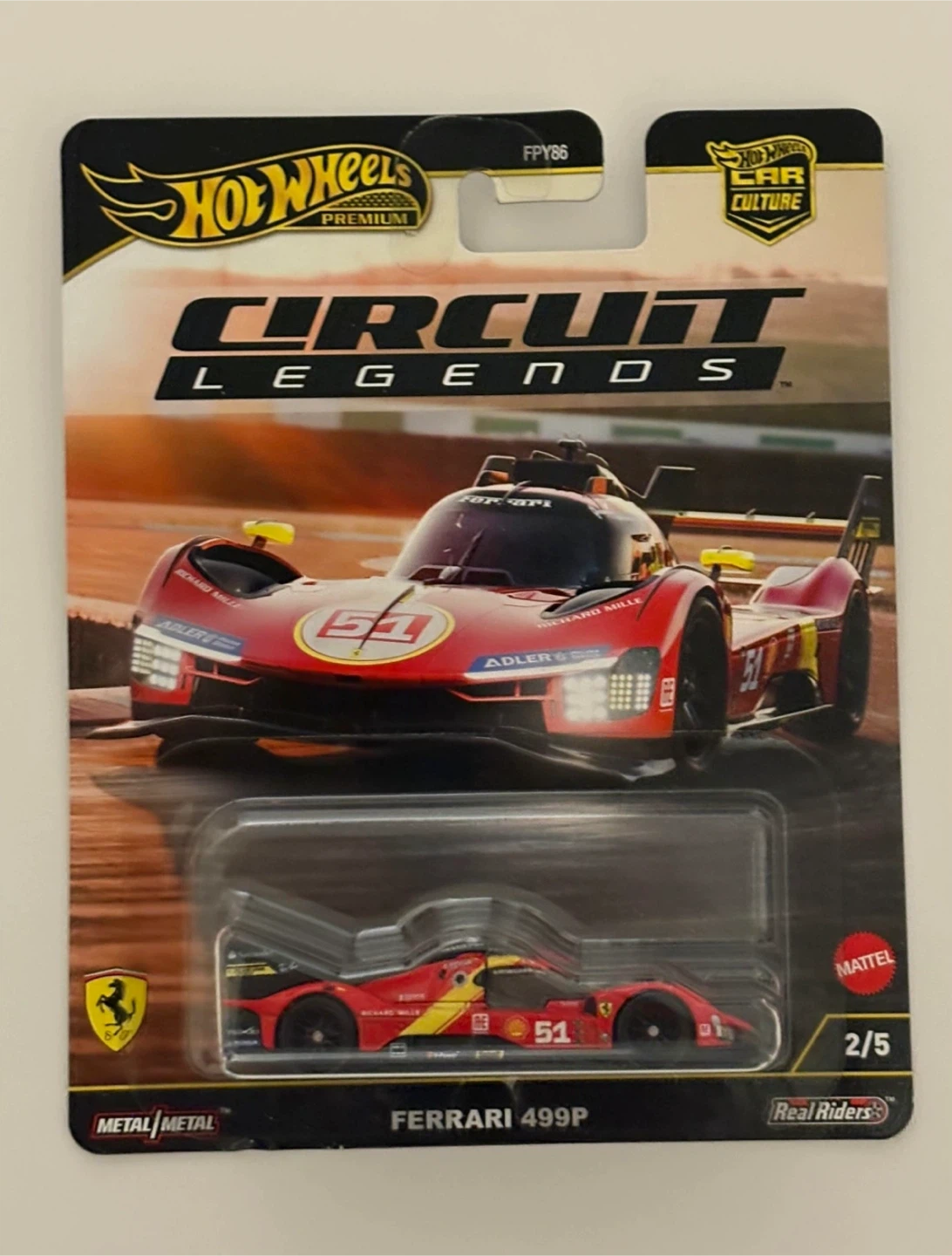 Hot Wheels Premium Ferrari 499P