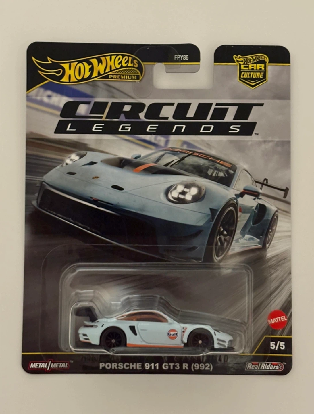 Hot Wheels Premium Porsche 911 GT3 R (992)