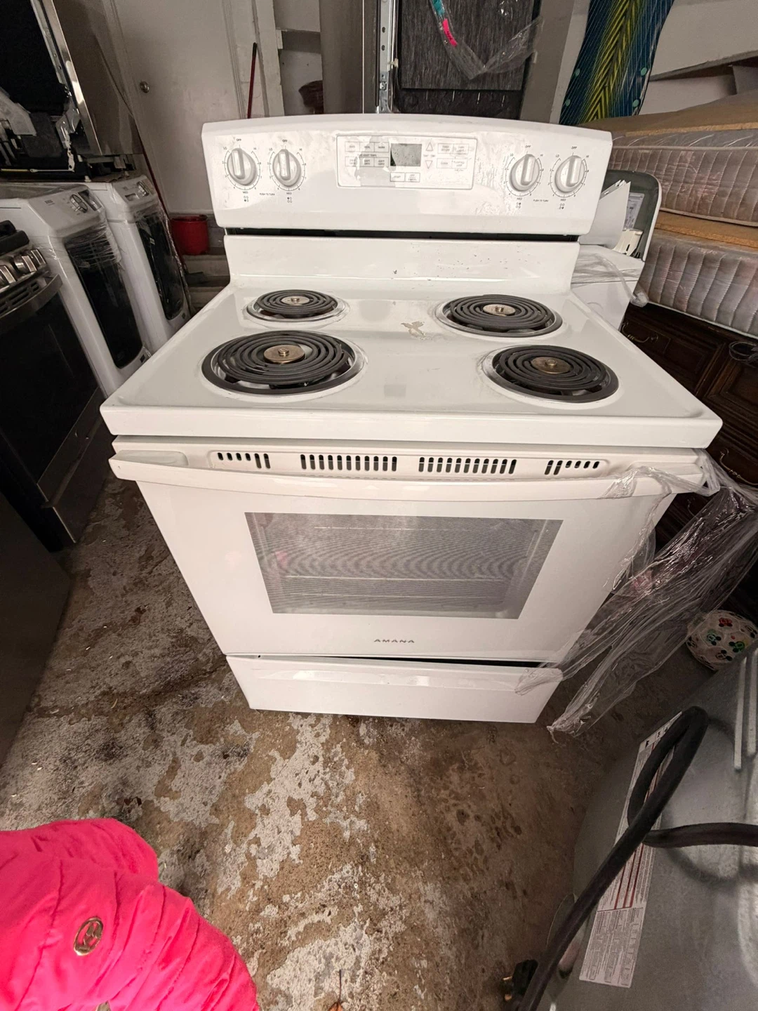 Amana Electric Range - White - photo 2