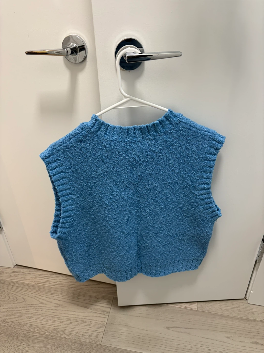 Blue Sweater Vest | Women’s One Size - photo 2