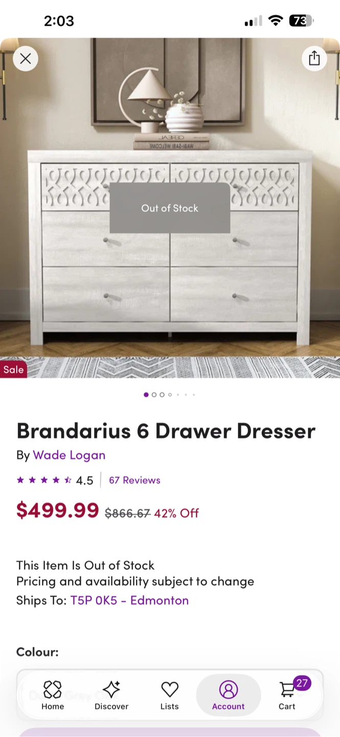 5 & 6 Drawer Dressers - photo 3