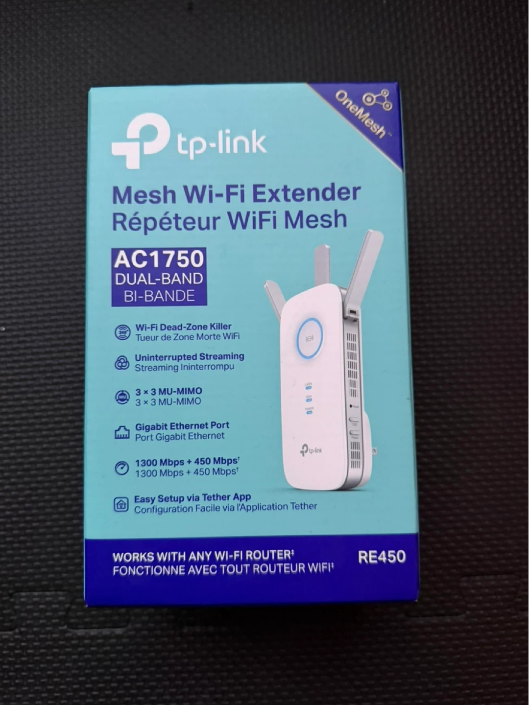 TP-Link RE450 AC1750 Mesh WiFi Extender