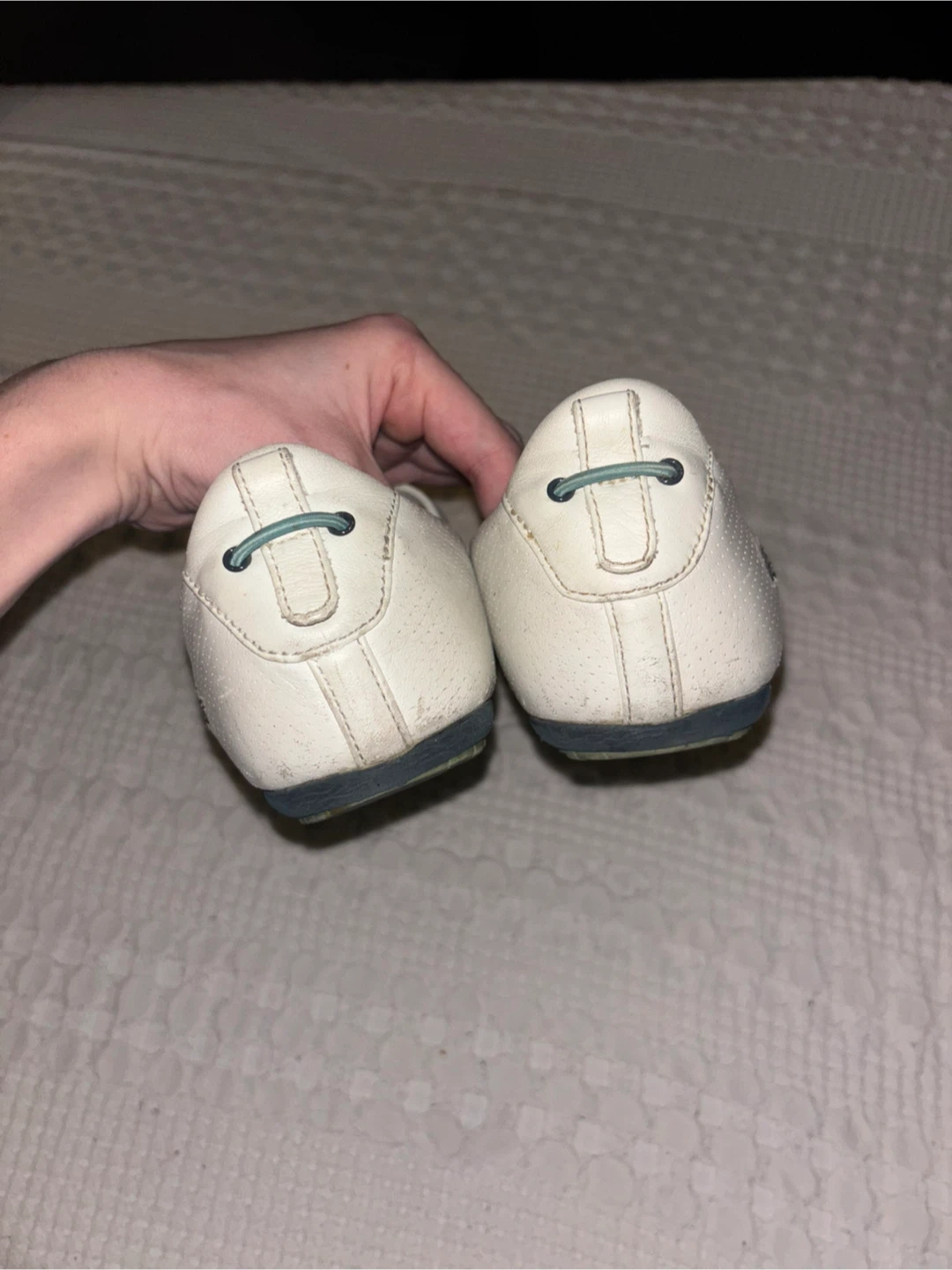 Vintage Lacoste Sport White Ballet Flats - photo 3