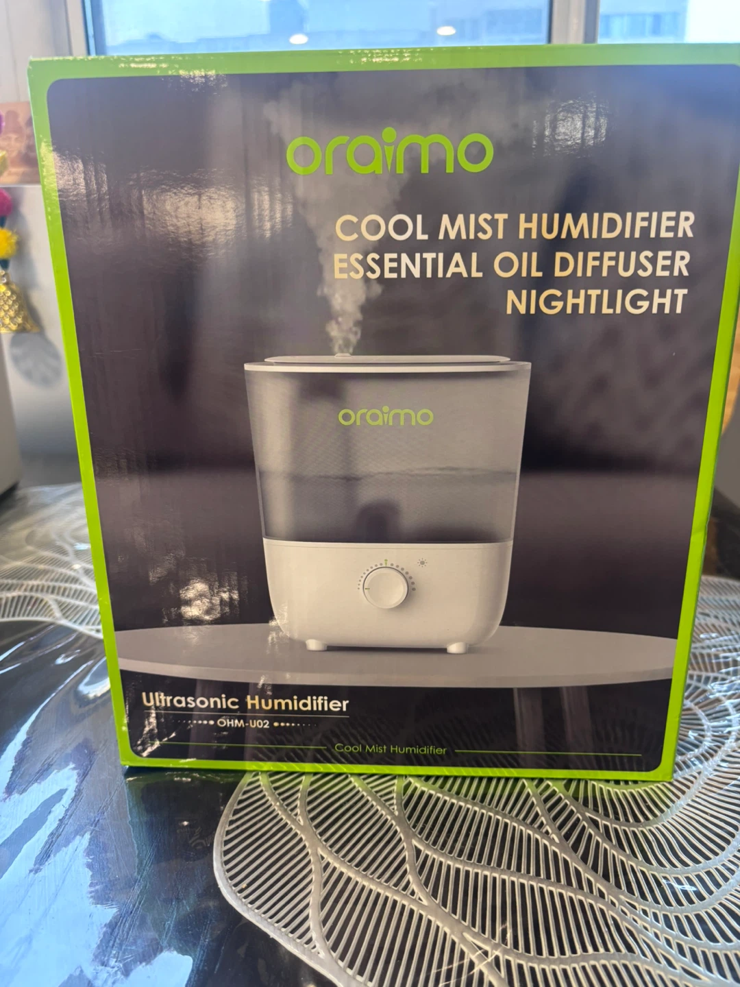Oraimo Cool Mist Ultrasonic Humidifier- New with box