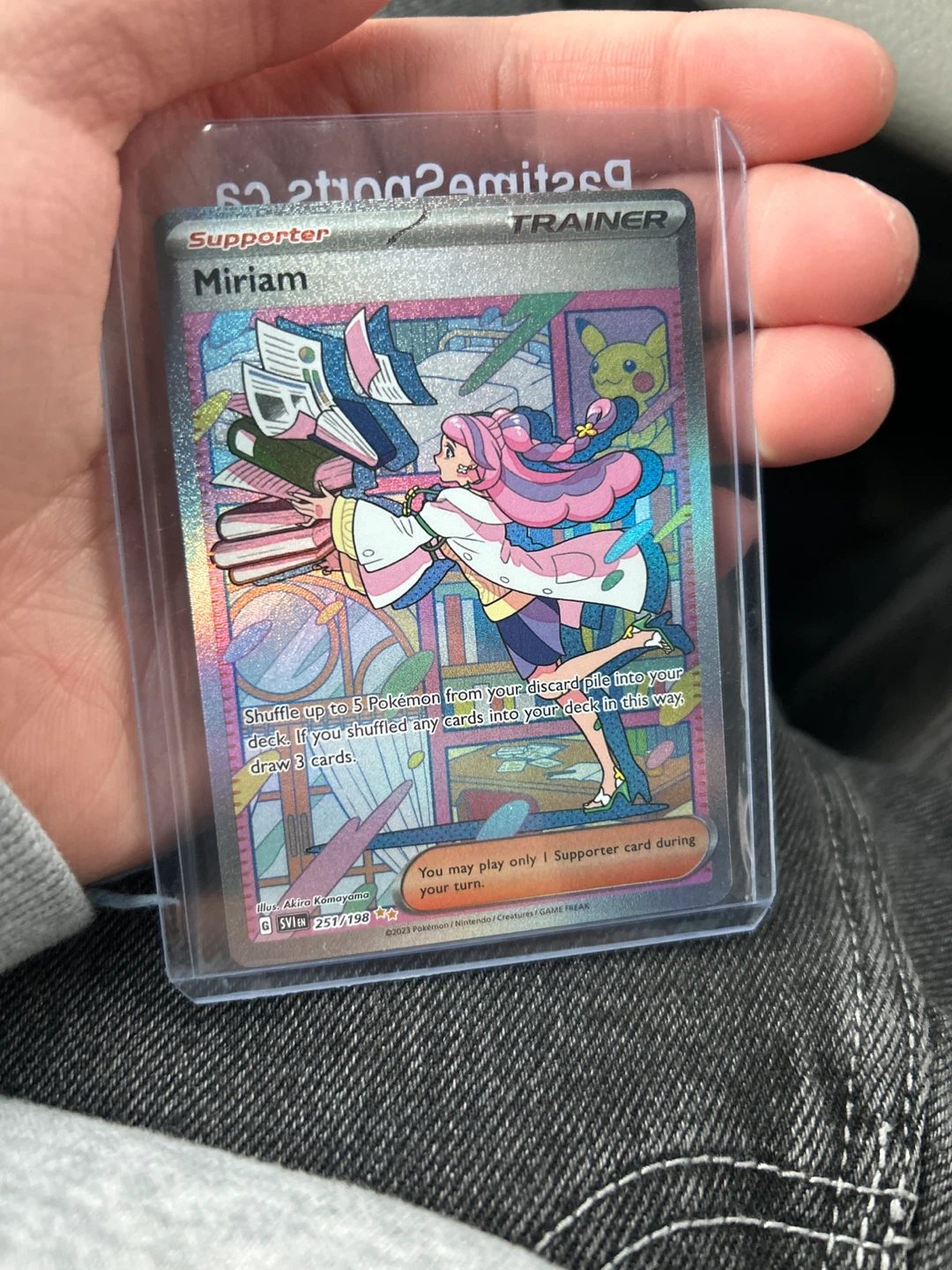 Miriam Trainer Card - SV1V 251/198