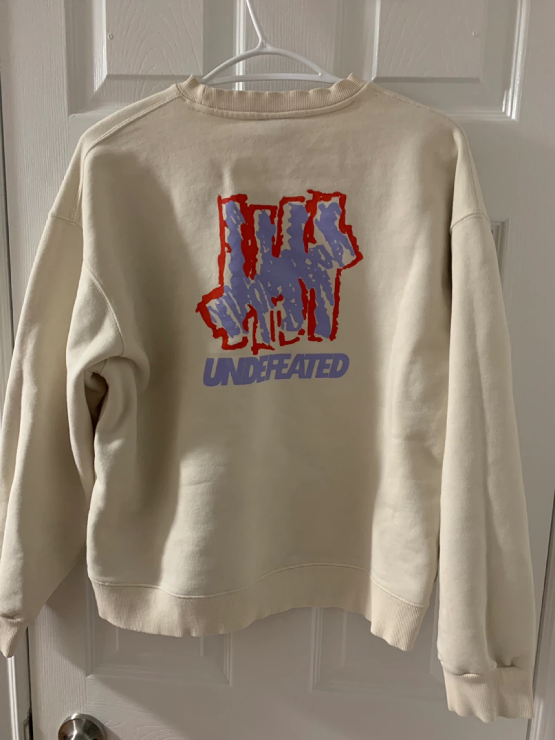 Undefeated Cream Crewneck Sweatshirt - photo 2