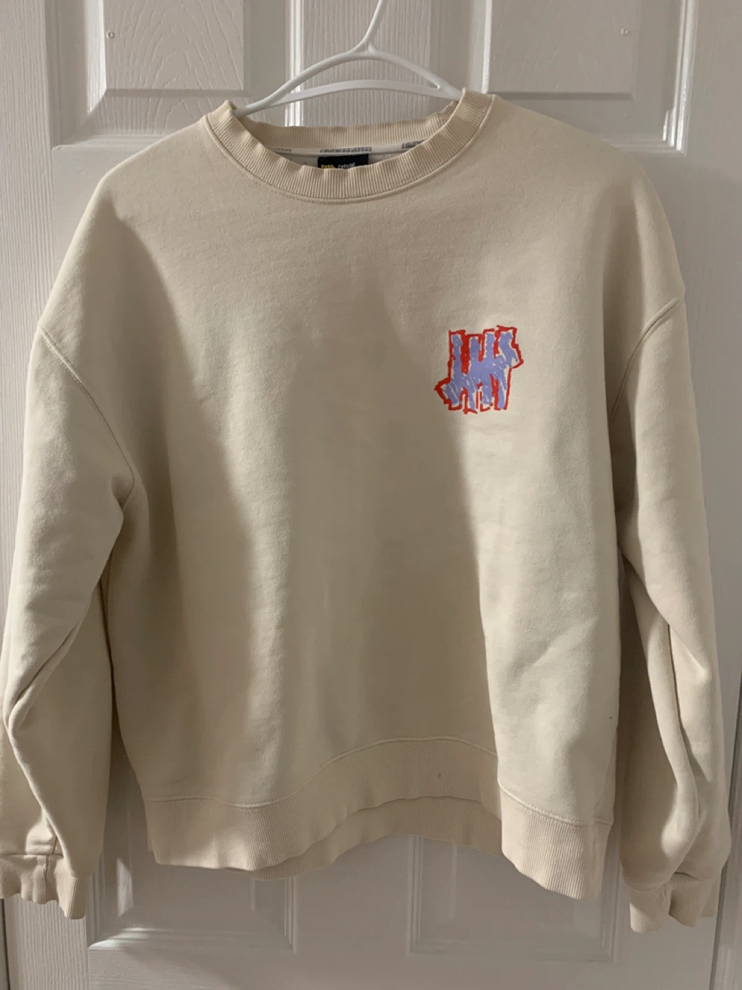 Undefeated Cream Crewneck Sweatshirt